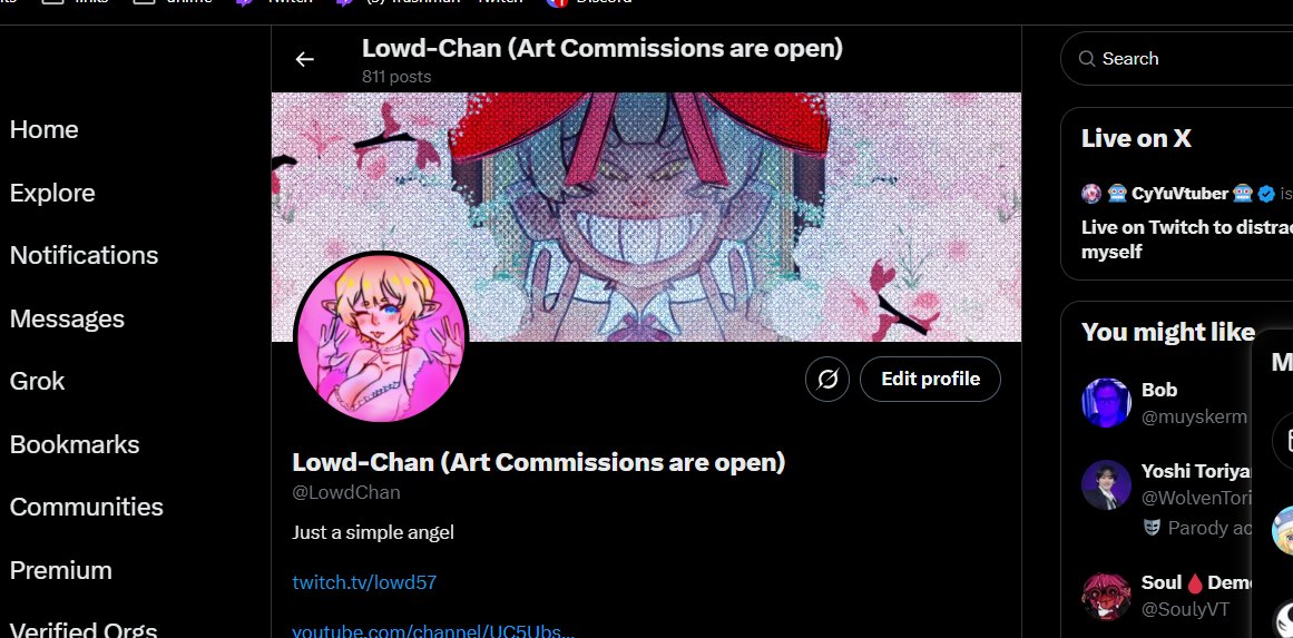 LowdChan's tweet photo. i forgot i had this as my banner LMAO, https://t.co/xFm8kMyruU