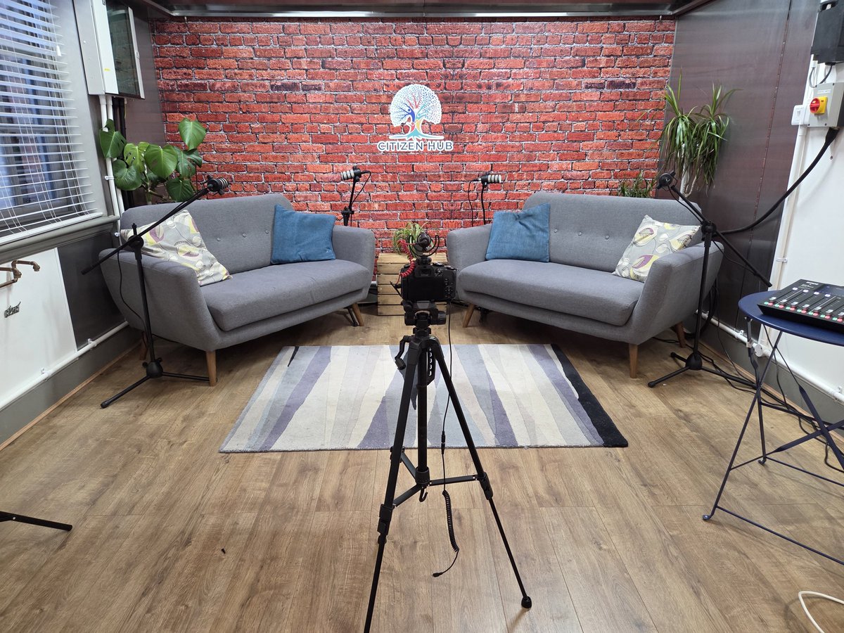 It's amazing what community assets can be built with a bit of creative thinking and a bunch of community conscious businesses. 

Podcast studio activate 👌