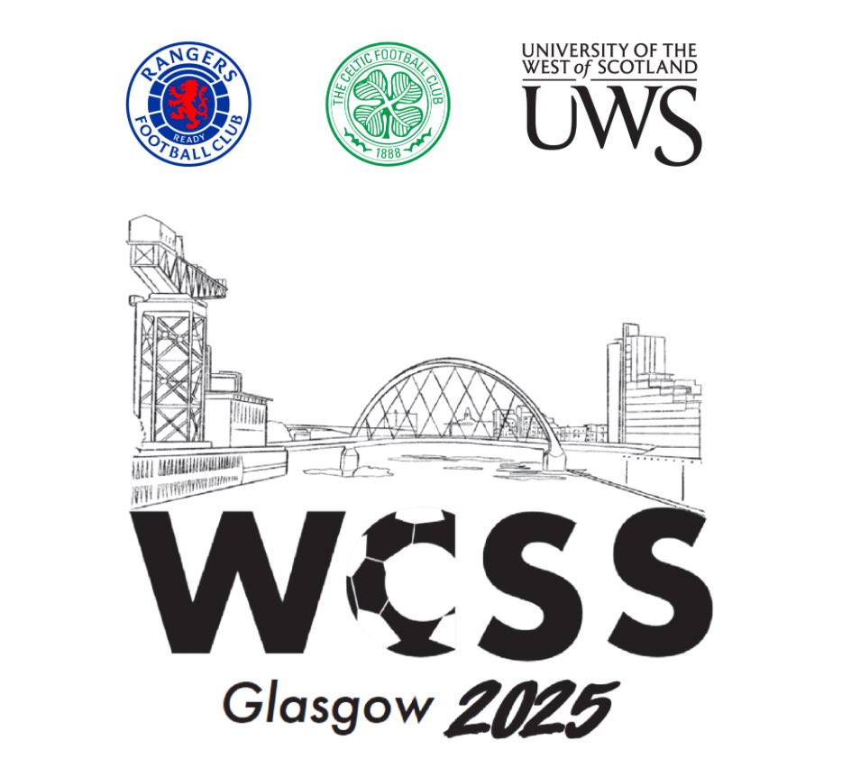 𝗠𝗶𝗰𝗵𝗮𝗲𝗹 (@seafarermichael) on Twitter photo ⚽️ The World Congress of Science and Soccer kicks off tomorrow in Glasgow.
Rangers, Celtic and The University of The West of Scotland will be hosting the congress, which is set to run until the 20th June. 
The WCSS brings together experts, researchers, and practitioners to ⚽️ The World Congress of Science and Soccer kicks off tomorrow in Glasgow.
Rangers, Celtic and The University of The West of Scotland will be hosting the congress, which is set to run until the 20th June. 
The WCSS brings together experts, researchers, and practitioners to