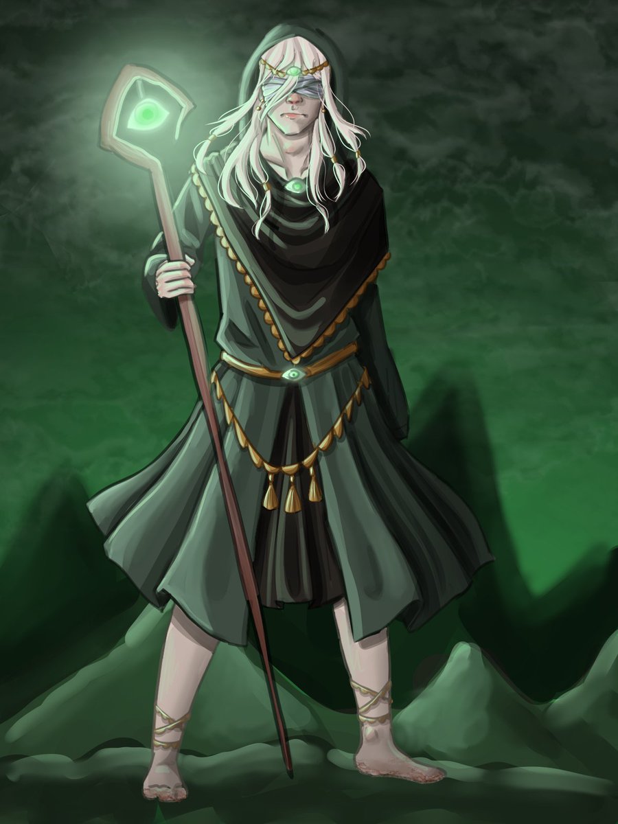 will_on_crack's tweet image. Recent #GreekMythology related drawings
Lord Dionysos, the Profet Tiresias and Lord Hermes