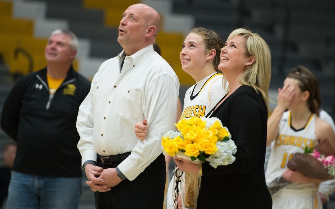 Nine seasons in so many roles
📈 9 20-win seasons
🔵 8 NCAA Tournaments - 3 second rounds, 3 Sweet 16’s, Elite Eight, Final Four
🏆 7 WIAC Titles
212 wins and just 54 losses
👩‍🎓 2 Senior Days 😉 
Zero starts but 100% invested

Thank you for being a great Titan! We will miss you!