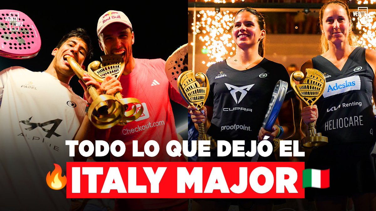 VeinteDiez - PADEL (@veintediez) on Twitter photo 🚨🇮🇹 EL ANÁLISIS DEL ITALY MAJOR, EN VIVO
Todo lo que dejó el segundo grande de la temporada con <a href="/Sebanerone/">Sebastián Nerone</a> e <a href="/IsaiasBlaio/">Isaías Blaiotta</a> más la palabra de los protagonistas
YA: youtube.com/live/NW46NvLWJ… 🚨🇮🇹 EL ANÁLISIS DEL ITALY MAJOR, EN VIVO
Todo lo que dejó el segundo grande de la temporada con <a href="/Sebanerone/">Sebastián Nerone</a> e <a href="/IsaiasBlaio/">Isaías Blaiotta</a> más la palabra de los protagonistas
YA: youtube.com/live/NW46NvLWJ…