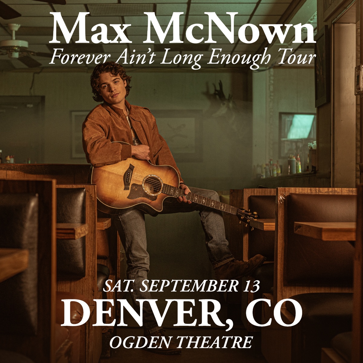 Mac McNown will be in Denver on Saturday, September 13 at the Ogden Theatre.

Forever Ain't Long Enough Tour might not be enough for us here in Denver.

For show and ticket details click that link below. Tickets won't last forever.
kbco.iheart.com/calendar/conte…