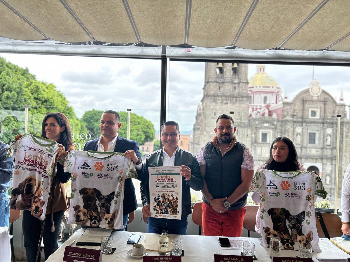 🐾 ¡Corre con tu lomito! 🐶❤️ El 20 de julio a las 7:00 a.m., desde el Zócalo, se realiza la 1ª carrera “Lomitos Imparables por Amor a Puebla”Inscríbete en 👉 chronostart.com.mx #Puebla #LomitosImparables #LaCapitalImparable #Puebla