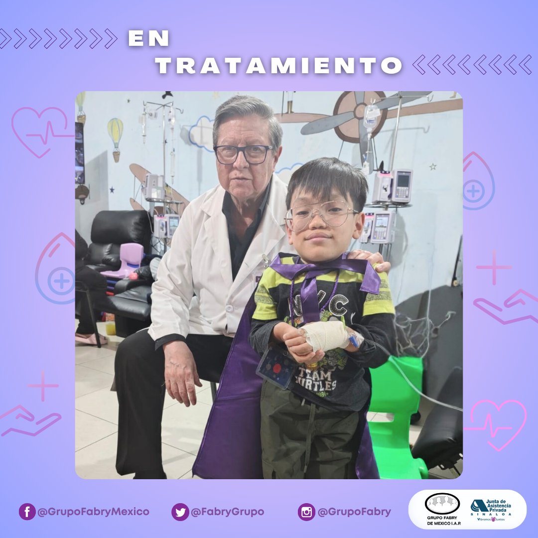 Amigos, estamos muy contentos de compartirles que #JoséAlberto, conocido como el #ChaparritodeOro ¡Ya esta #EnTratamiento!

Agradecemos al #INP, al Dr Luis Carbajal y su equipo de la Clínica de Enfermedades Lisosomales.

#EnfermedadesRaras #Mucopolisacaridosis #SíndromedeMorquio