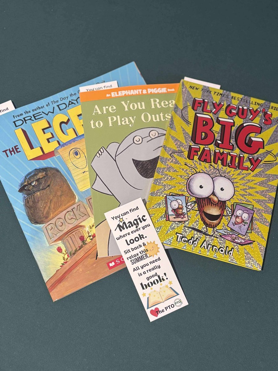Hopefully you have seen the Summer Reading book gift that your child received either Friday or today (if not, check your child’s backpack 😉) We love being able to gift these books each year - thank you for all of your fundraising support through the year!