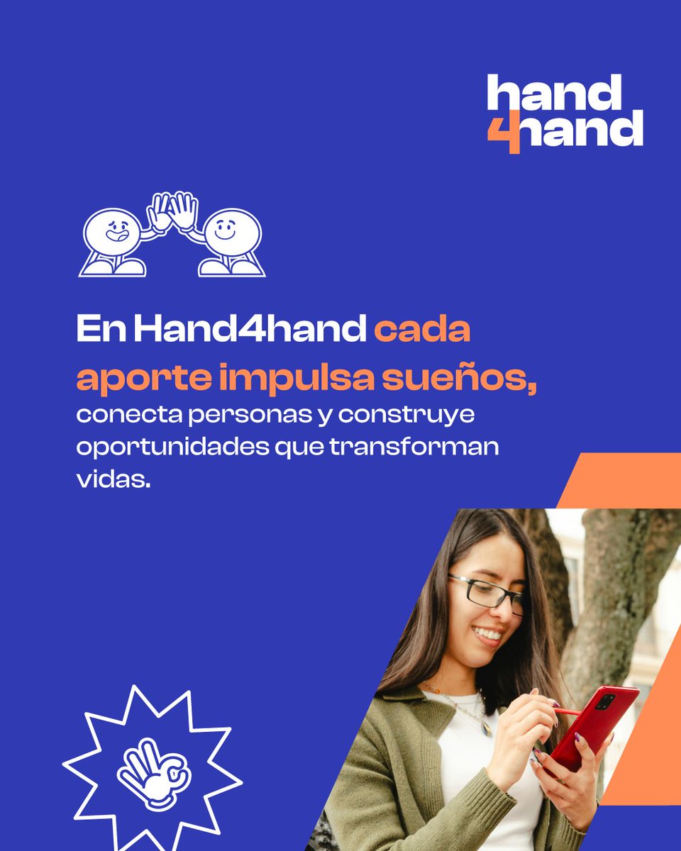 HelloHand4hand's tweet image. Hand4Hand es la plataforma donde la comunidad se une para crecer juntos 👥🌎.  Dona, recibe apoyo y sé parte de un cambio positivo. Regístrate hoy y descubre el poder de la reciprocidad.

➡️ hand4hand.app

#Hand4Hand  #SomosComunidad #Cripto #ImpactoPositivo