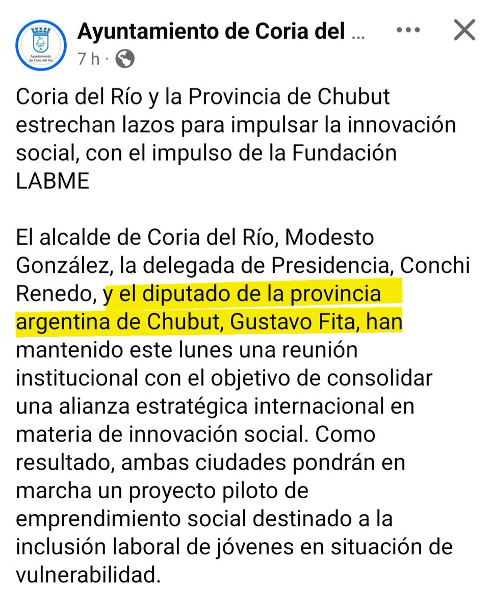 😬✌🏿

Pará, pará, pará...

Vos me estás diciendo que el Diputado FITA se fue otra vez a Europa?

Y si está en reuniones oficiales, lo banca la Provincia?

Y esta vez la llevó a la mujer (Soledad) y no a su noviecita como el año pasado?

Lavando culpas? 🤣🤣

Mamita...