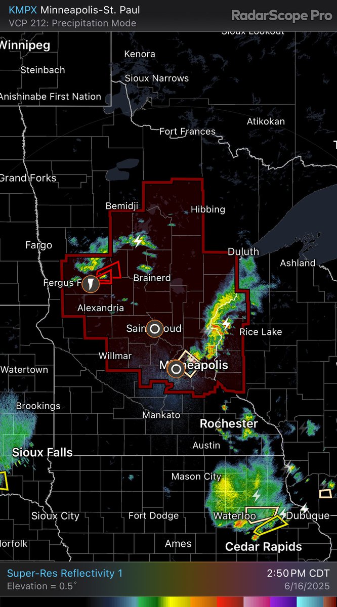 McDermedFox9's tweet image. Tornado watch until 9pm - this includes the Twin Cities @FOX9