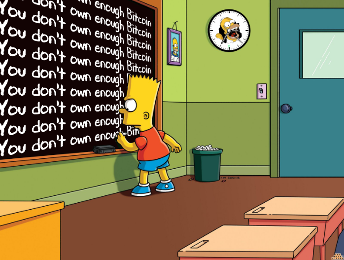 LarkDavis's tweet photo. Reminder: You don't own enough Bitcoin https://t.co/gQc9uqgo3o