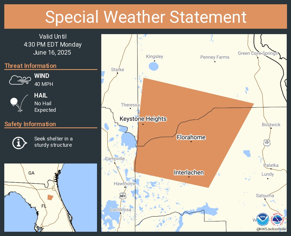 NWS Jacksonville tweet media