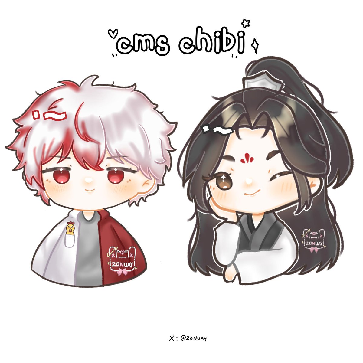 zonuay's tweet image. 🩷commission open🩷

       chibi half body 
 - 9 usd / 1 character

Do✅
- oc
- fanart
Don't ❌
- NFSW
- Furry
- Mecha
- Old people

Paypal💵

Dm / X

#commission #commissionopen #chibi