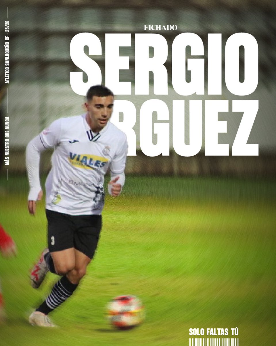 Sergio Rodríguez nuevo jugador del Atlético Sanluqueño CF 

#BienvenidoSergio

👉🏻 atleticosanluquenocf.com/sergio-rodrigu…