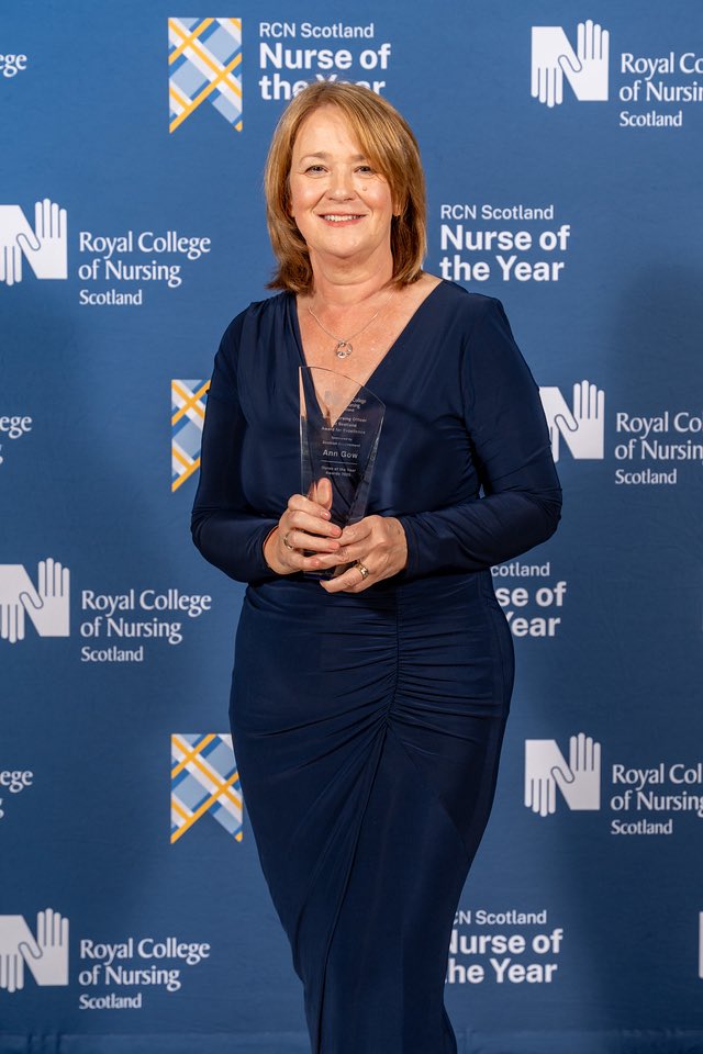 Ann Gow (@ann_gow) on Twitter photo Delighted to recieve the CNO award for excellence at the fabulous RCN Scottish Nurse of the year awards. Truly humbled particularly in the presence of all of the fantastic finalists <a href="/RCNScot/">RCN Scotland</a> <a href="/online_his/">Healthcare Improvement Scotland</a> <a href="/CNOScotland/">Anne Armstrong</a> #thebestofnursing Delighted to recieve the CNO award for excellence at the fabulous RCN Scottish Nurse of the year awards. Truly humbled particularly in the presence of all of the fantastic finalists <a href="/RCNScot/">RCN Scotland</a> <a href="/online_his/">Healthcare Improvement Scotland</a> <a href="/CNOScotland/">Anne Armstrong</a> #thebestofnursing