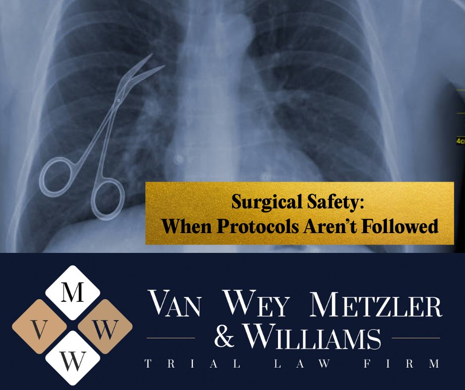 Surgical safety is non-negotiable. Skipped steps cause devastating harm. We stand with patients who have been failed in the OR.

When hospitals skip steps, we step in. ow.ly/XSy550WafkN

#SurgicalSafety #PatientSafety #NationalSafetyMonth #VanWeyMetzlerWilliams