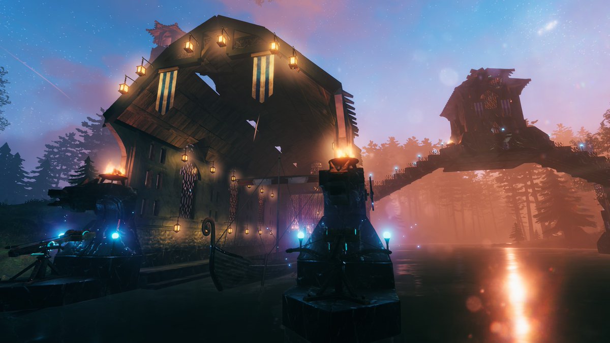 GamerY_MEhT's tweet photo. Fortified bridge with a lighthouse
#valheim

https://t.co/8vcuSW2TYf

https://t.co/EAonJ89DI7 https://t.co/vXwImFpJJN