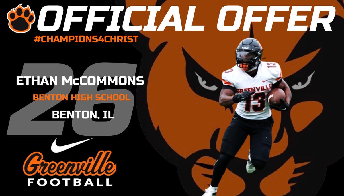 Ethan Mccommons (@ethanmccommons) on Twitter photo After a great phone call with <a href="/Coachschomaker/">Robbie Schomaker</a> and <a href="/IanLeib/">Coach Ian Leib</a>, I am blessed to receive an offer to play at the next level. After a great phone call with <a href="/Coachschomaker/">Robbie Schomaker</a> and <a href="/IanLeib/">Coach Ian Leib</a>, I am blessed to receive an offer to play at the next level.