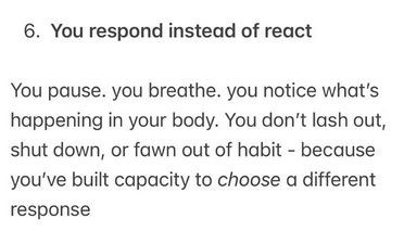 NarcissistBox's tweet image. You must be healing if...#respond #breathe #choices #reaction