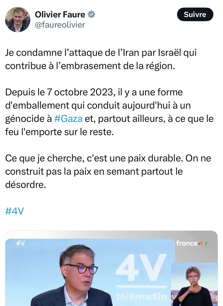 julienbahloul's tweet photo. On t'emmerde Olivier. 

Ton avis de collabo d'antisémites pro-islamiste tu peux te le garder.  

Que l'univers nous préserve d'une situation dans laquelle notre survie dépendra de ta petite personne soumise. 

Nous continuerons de nous défendre. https://t.co/bzqvDgWm0O