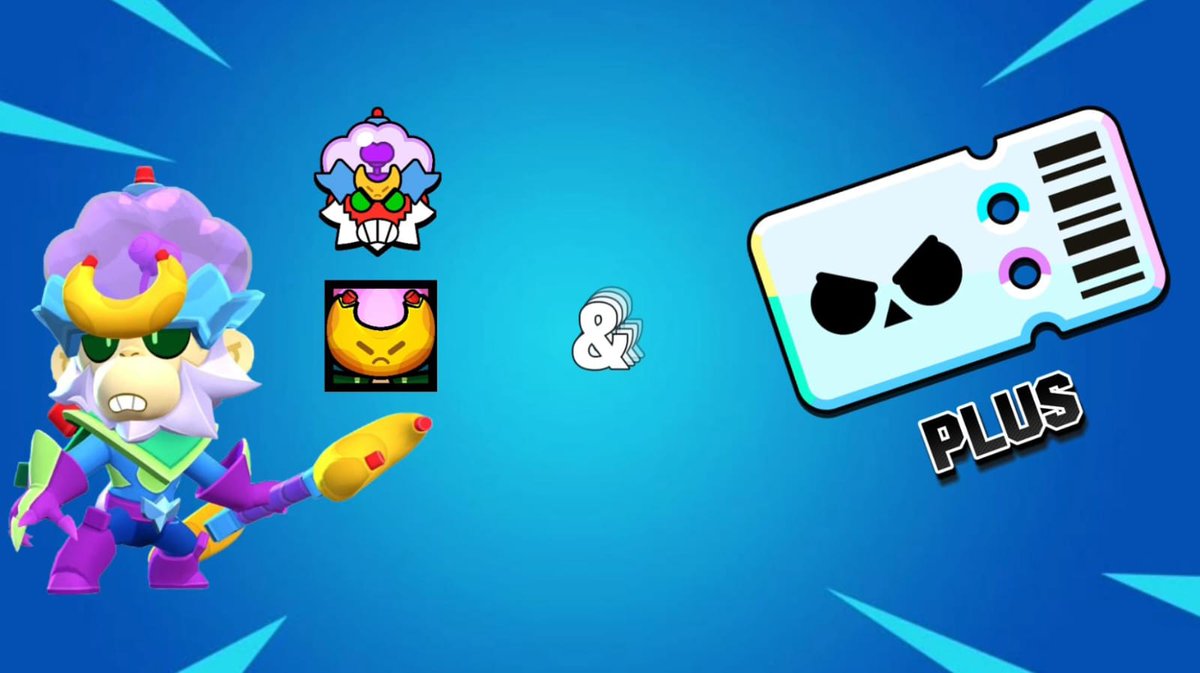 Sorteo skin de mico + Brawl pass plus 

Requisitos: 
* Seguirme 
* Seguirme en Ig instagram.com/97mobe?igsh=MX…
* Etiquetar a dos amigos 
* Me gusta y rt 

Ganadores lunes 23 de junio suerte 🍀