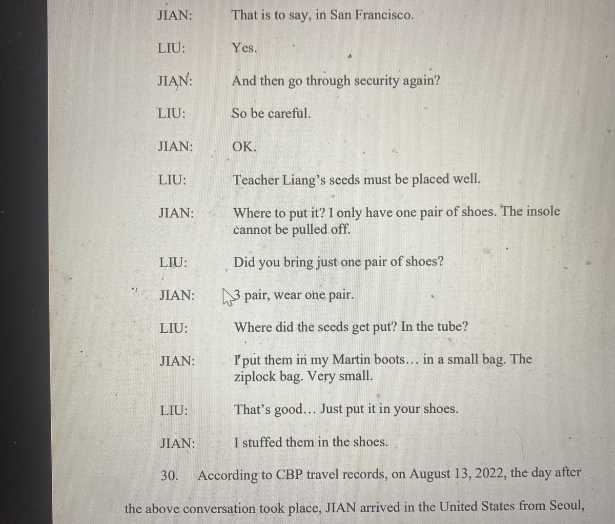 HamzaKaroumia's tweet image. Wrong. 

They attempted to conceal the deadly fungus from @TSA.

One of them also had a boyfriend who helped smuggle the fungus. Her institution specifically banned such research. Texts between her&amp;amp; boyfriend reveal they knew what they were doing was wrong.

Here’s the proof: