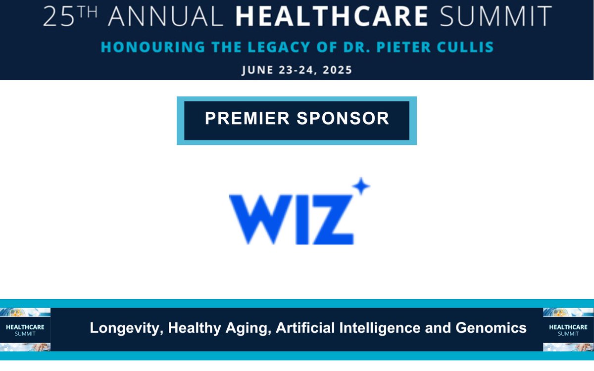 📣 #HCS25 welcomes <a href="/wiz_io/">Wiz</a> as a PREMIER Sponsor!

Reinventing cloud security for healthcare and life sciences

The Future of Healthcare begins here. Join us in Vancouver 👉 healthcaresummit.ca