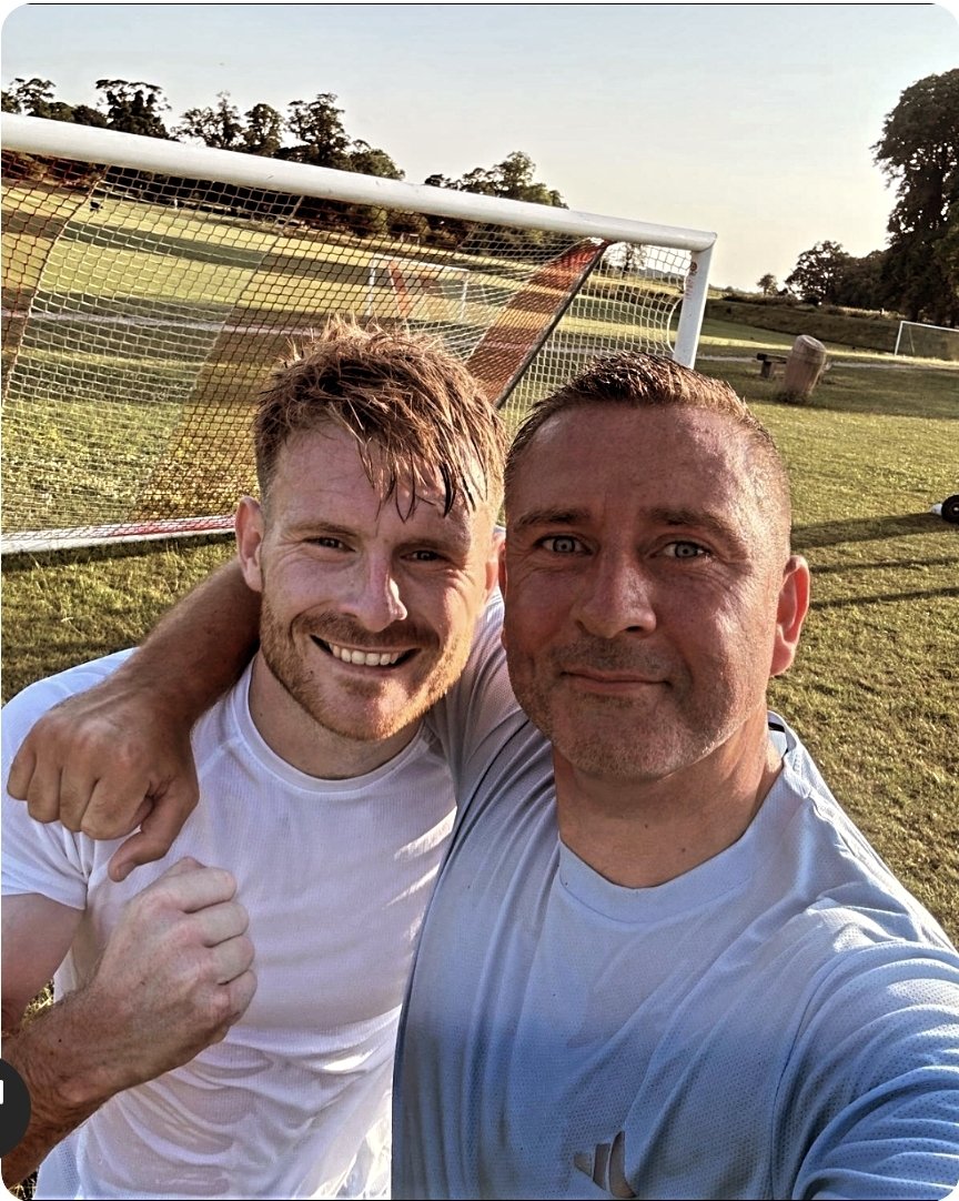 Quality session this evening with the main man! <a href="/Ryanmax89734412/">Ryan maxwell ☘️</a> Another massive season pending....... ⚽️💪