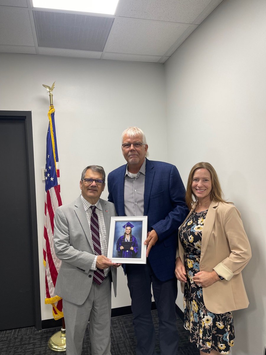 I had the honor of meeting with Mr. Fisher and Jeannine Laurence of Mothers Against Drunk Driving (MADD) to discuss their vital mission to eliminate drunk and impaired driving.  They shared the heartbreaking story of Zoey Fisher, who tragically lost her life on her high school