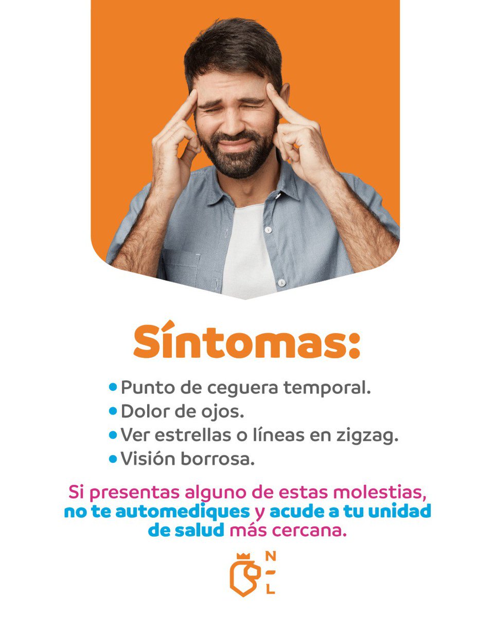 🌩 La migraña impacta la calidad de vida.

La detección y el tratamiento adecuados son clave para su control.