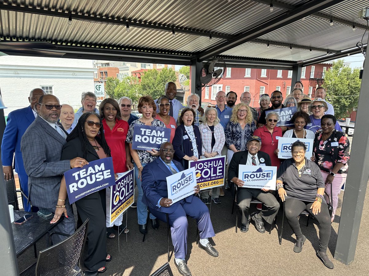 From Charlottesville to Northern Virginia to Virginia Beach, Virginians are energized and ready to elect a fighter — someone who doesn’t just talk, but delivers real results. 

Make your voice heard tomorrow and let's bring real leadership to Richmond! Make a plan to VOTE! 🗳️
