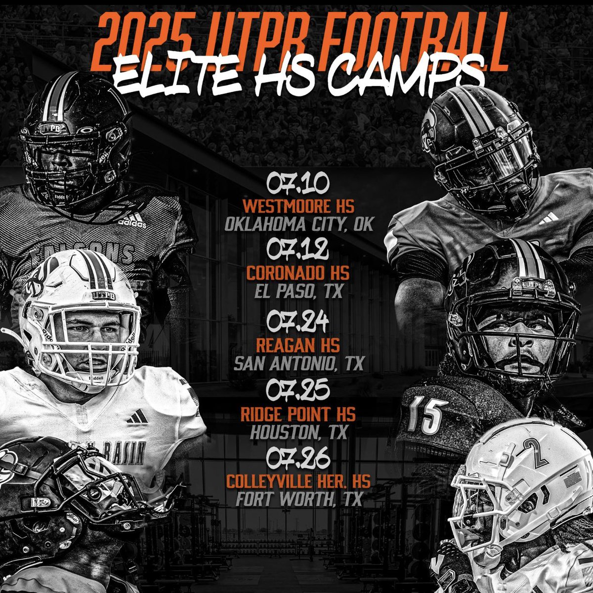 Thank you <a href="/CoachShaw_Jake/">Jake Shaw</a> 
<a href="/UTPBFootball/">UTPB Football</a> for the camp invite!
Ready to come out and compete on July 25th!! #PTN #Classof27 #QBhunter <a href="/CoachShaneHanks/">Shane Hanks</a> <a href="/CoachJonesFHS/">Coach Kent Jones</a>
<a href="/FosterFootball/">Foster Football</a> <a href="/AthleticsFoster/">Foster Athletics</a>