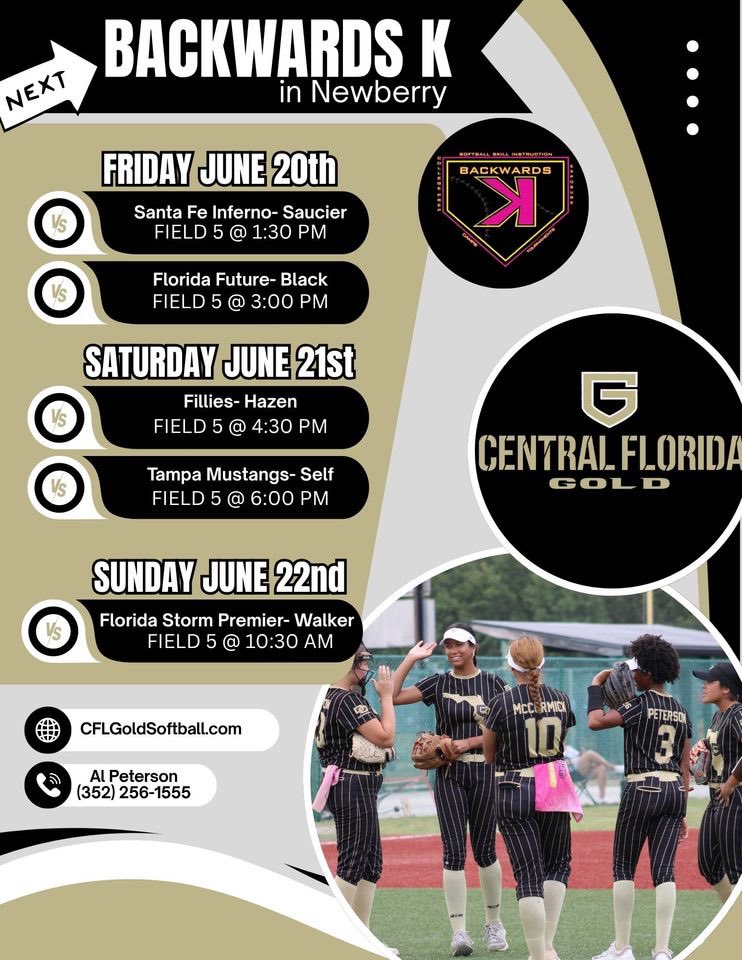 Schedule for Backwards K <a href="/CFLGold/">Central Florida Gold 18U</a> <a href="/Dcassara00/">Danielle Cassara</a> <a href="/shafermedia/">kevin shafer</a> <a href="/c_lyon22/">Corey Lyon</a> <a href="/e_newellcoach/">Eric Newell</a> <a href="/CamdenDecker/">Camden Decker</a> <a href="/CoachBallMalone/">Cindy Ball-Malone</a> <a href="/bbeall0628/">Brittany Scott Beall</a> <a href="/Coach_AT/">Aric Thomas</a> <a href="/pursoftball/">PUR SOFTBALL</a> <a href="/CoachE_SB/">Erica Castro</a> <a href="/LottJaneisa/">jj</a>