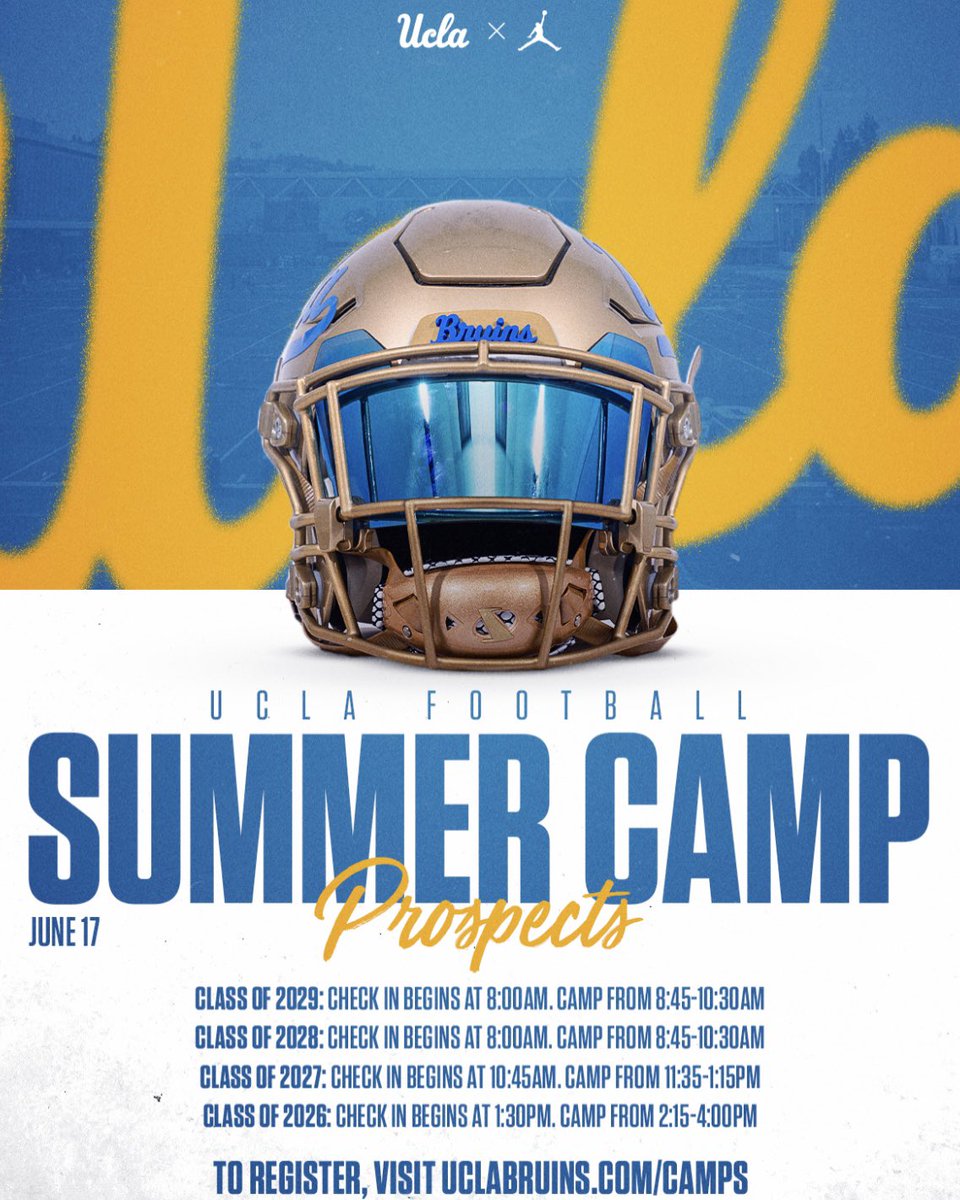 Come ready to compete tomorrow! 🏈

Prospect Camp 
➡️: bit.ly/3FXXcl5

#DoMore #DRE