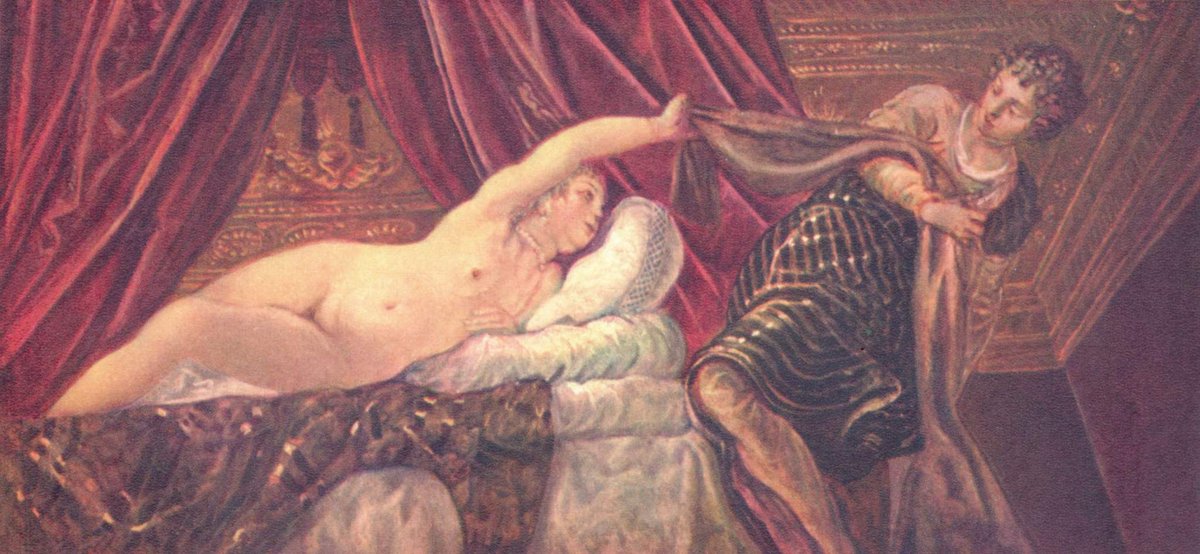 Joseph and Potiphar's wife #artbots #tintoretto