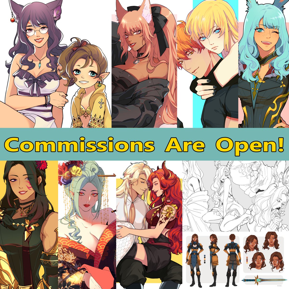 Sinrid 🔥 Comms Open tweet media