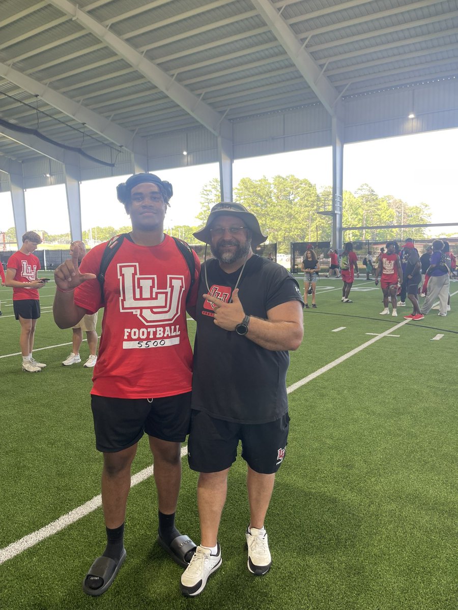 RodJohnsonJr13's tweet image. Had a great time being at Lamar last Monday. Thank you for inviting me @CoachDaleen @LamarFootball @ParkwayFootball
