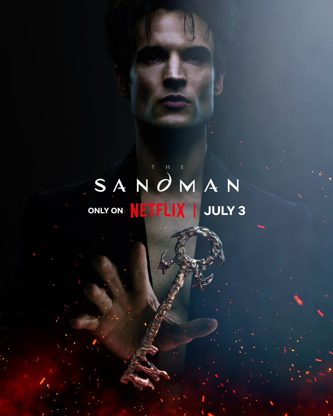 Tom Sturridge in nieuwe Sandman S2 poster op Netflix België 