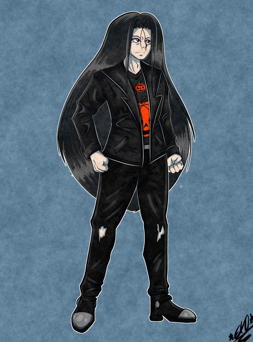 ExoComicsOF's tweet image. a drawing of a character that I created for a commission