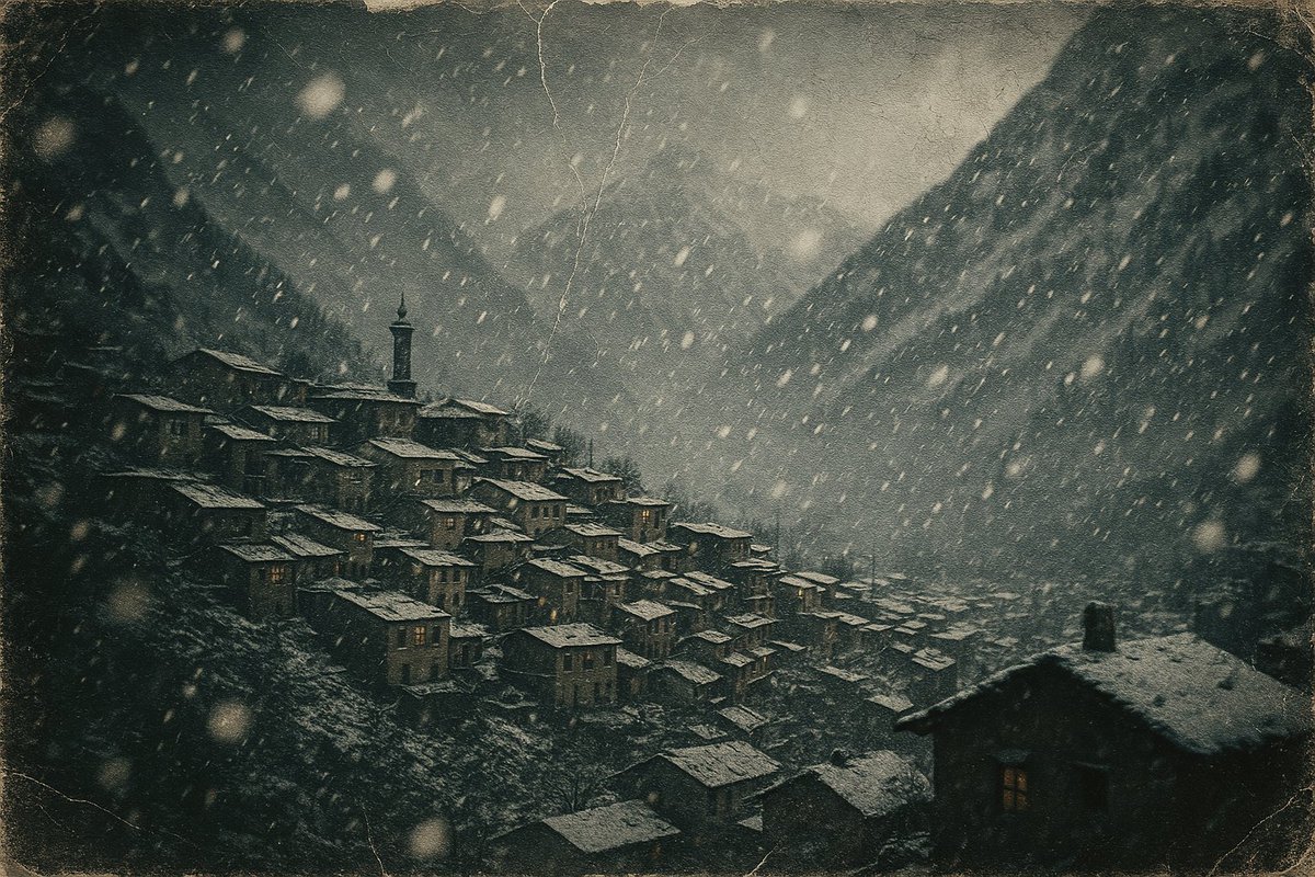 adeerus's tweet photo. ❄️ In a Himalayan village, winter weaves its tale, Snow-kissed peaks whisper, secrets soft &amp; pale. A dance of frost, where beauty’s gently sown, Nature’s hush—its magic fully shown. 🏔️🇵🇰

#Winter #WinterFest #Kashmir #RemoteEscape #ExoticEscapade https://t.co/xJvn9SxyJz