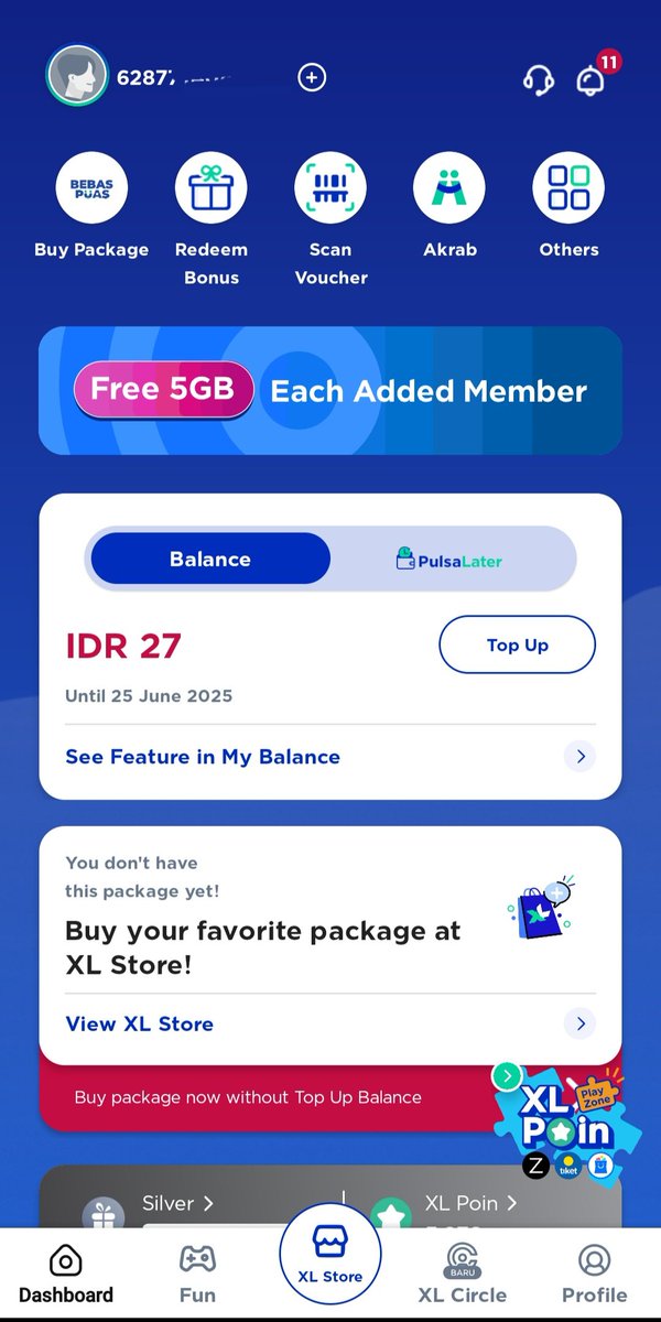 waaaffflee's tweet photo. @siskann_ @myXL @xaishauffle Sebelumnya pulsa aku sisa 27 perak, tapi tiba2 ada sms masuk katanya pulsa aku kepake 55 perak padahal lagi pake provider lain

Pas cek apps ternyata ada pulsa masuk sejumlah uang yg aku bayar tgl 11 itu. Cuma kepotong 55 perak.. https://t.co/lHwDei3wra