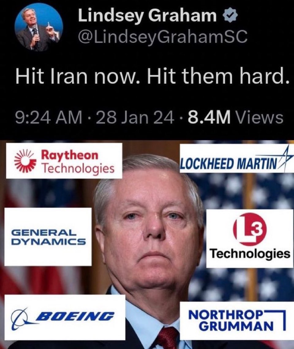 Can someone please audit this War Pig’s bank account? Now?
