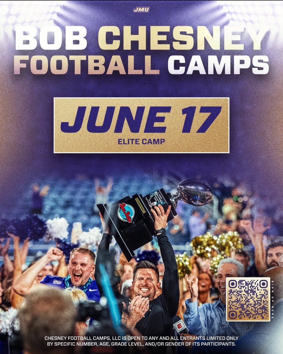 Luke Scaturro 2027 (@lukescat05) on Twitter photo Looking forward to attending James Madison Football camp tomorrow! <a href="/CoachLangeRBC/">Coach Lange</a> <a href="/CoachMCordova/">Mike Cordova</a> <a href="/coachrosenfeld/">Coach Rosie</a> <a href="/KevGaul/">Kevin Gaul</a> <a href="/Barnaby94/">Valentine Barnaby</a> <a href="/GoMVB/">GoMVB Sports - Recruit Content for College Coaches</a> Looking forward to attending James Madison Football camp tomorrow! <a href="/CoachLangeRBC/">Coach Lange</a> <a href="/CoachMCordova/">Mike Cordova</a> <a href="/coachrosenfeld/">Coach Rosie</a> <a href="/KevGaul/">Kevin Gaul</a> <a href="/Barnaby94/">Valentine Barnaby</a> <a href="/GoMVB/">GoMVB Sports - Recruit Content for College Coaches</a>