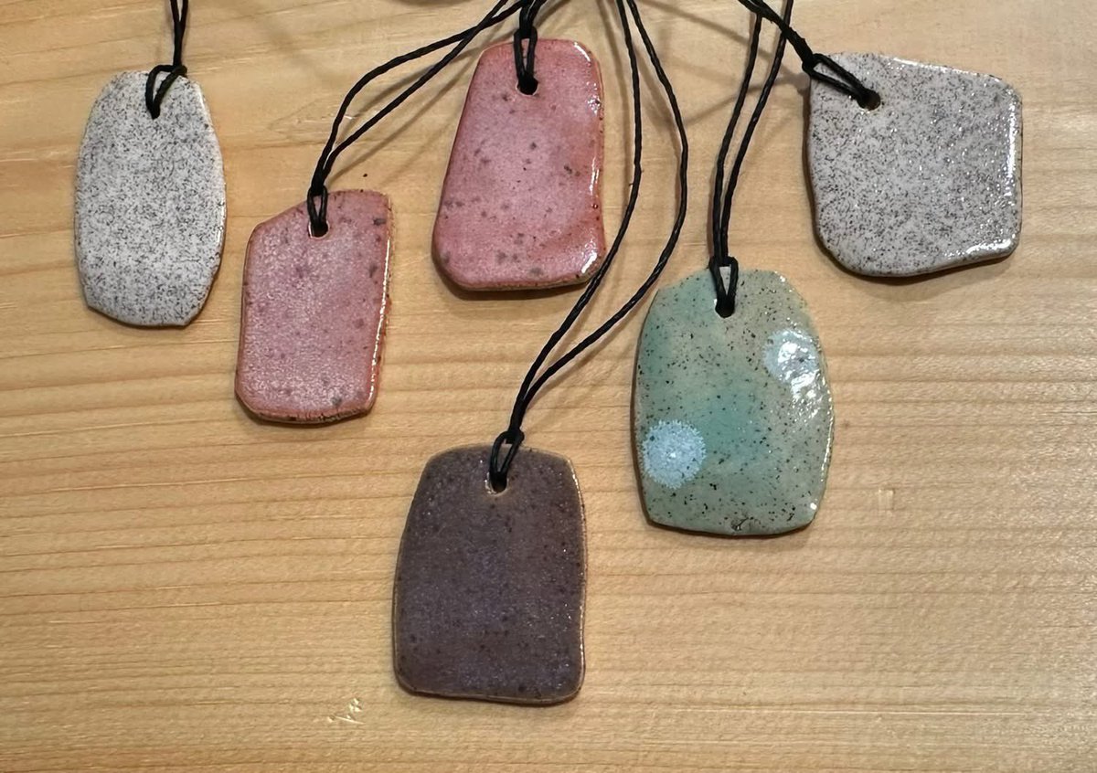 PotteryCoach's tweet photo. Perennial favorite pendants  headed to an Art Festival https://t.co/RAfCyU0dNm