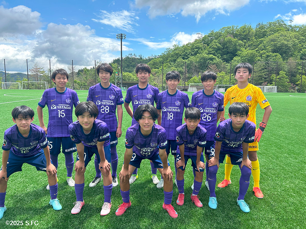 🟣サンフレッチェ広島ジュニアユース🟣 🏆 2025 Jリーグ U-14 サザン