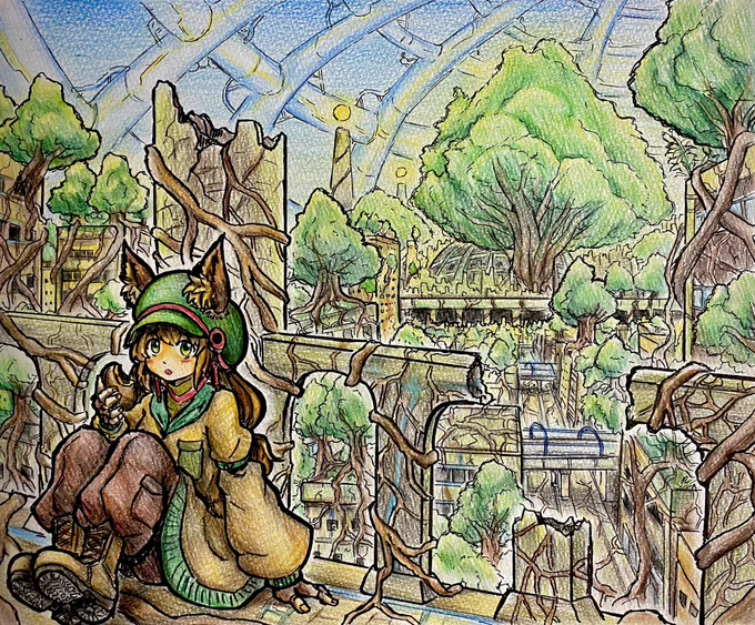 過去絵 背景