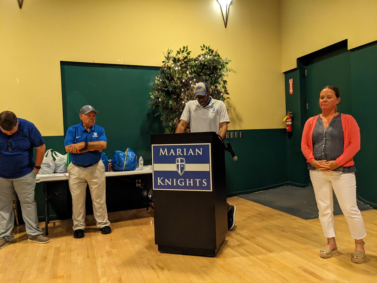 Marian High School Softball tweet media