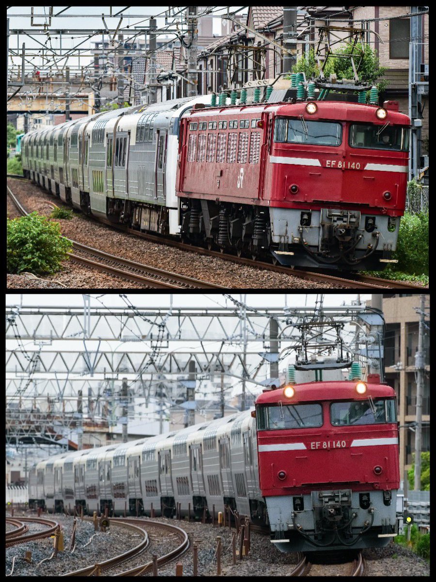 偽カシオペア紀行 上越線経由 青森行き