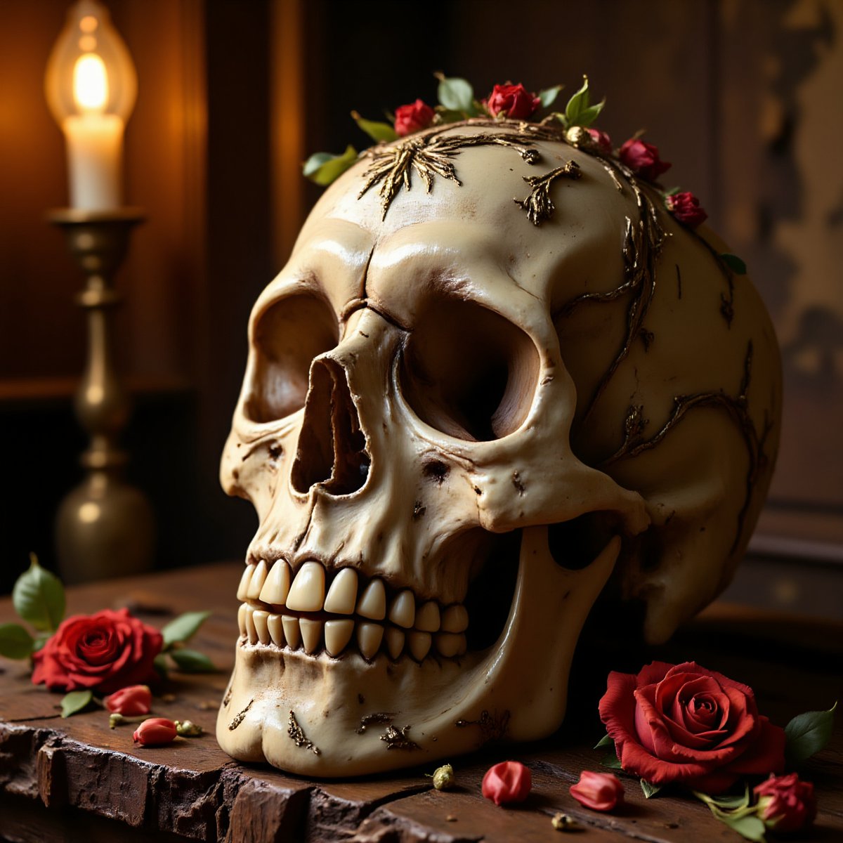 PromptSin's tweet image. Embrace the spooky vibes 🎃✨ #HalloweenDecor #HauntedVibes