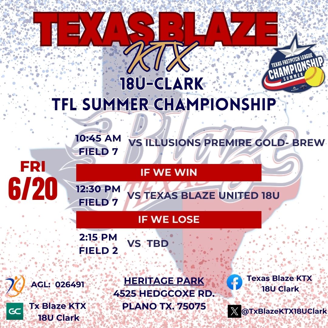 Big weekend in Plano. Come check us out.