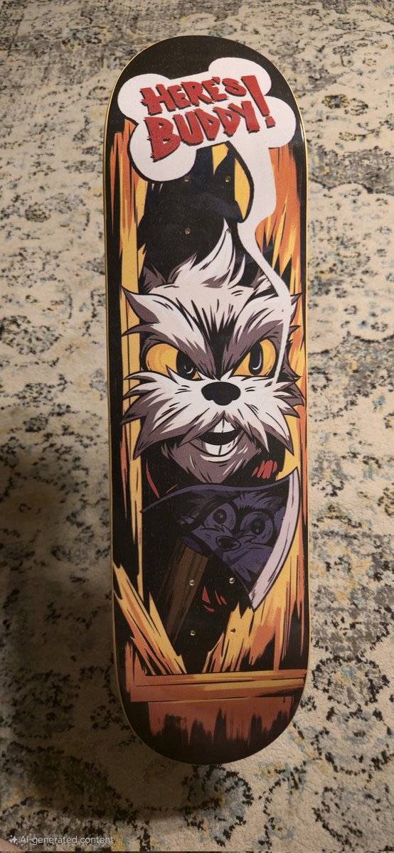 Thanks <a href="/BoDoggosENT/">BoDoggos Entertainment</a> for the skate deck!